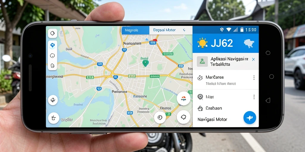 Tampilan antarmuka aplikasi JJ62 yang intuitif dan mudah digunakan.